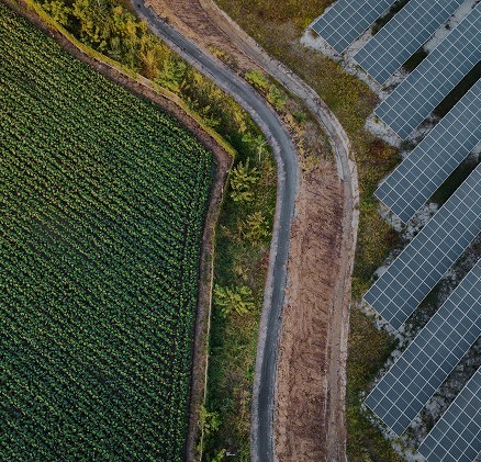 Pannelli fotovoltaici su terreno agricolo in Sicilia E-sun
