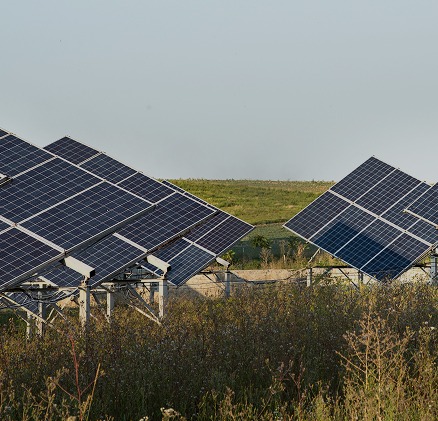 Pannelli fotovoltaici E-Sun in terreno agricolo in Sicilia